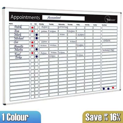 Appointments Magnetic planner whiteboard