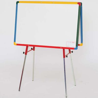 Double-Sided Junior Easel Whiteboard or Chalk