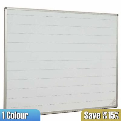 Large Printed Lined Whitboard