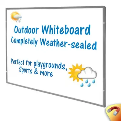 weatherproof-Outdoor-Dry-Wipe-Magnetic-Whiteboards-for-school-playgrounds
